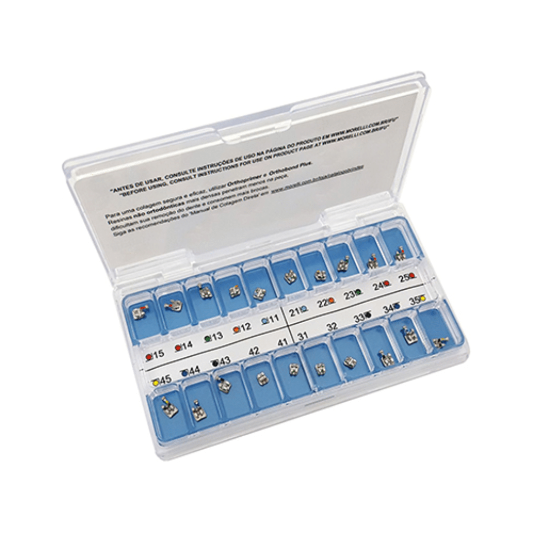 Kit Bracket Roth Max c/h caninos (13º) y premolares | Morelli