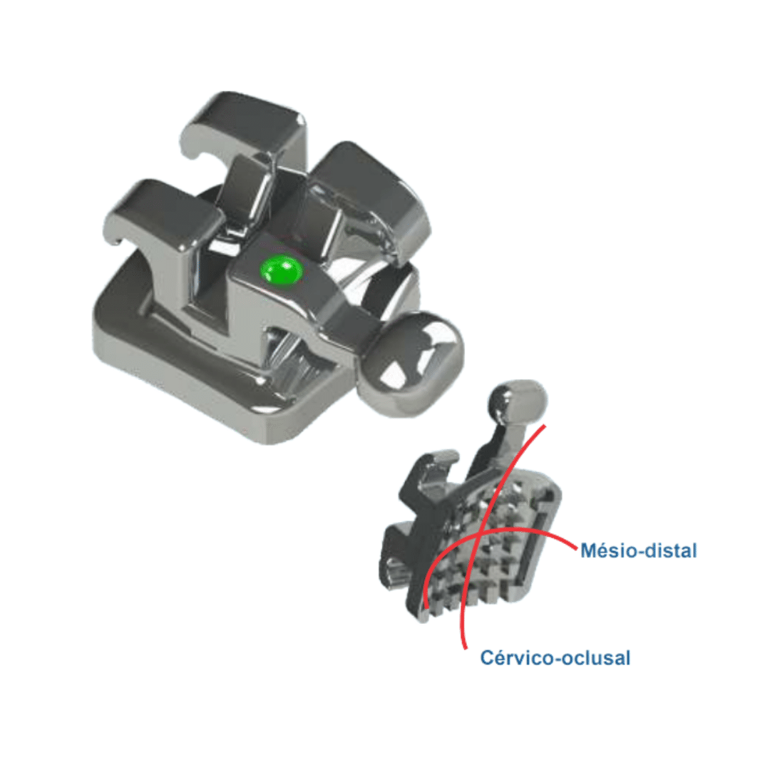 Kit Bracket Roth Max c/h caninos (13º) y premolares | Morelli