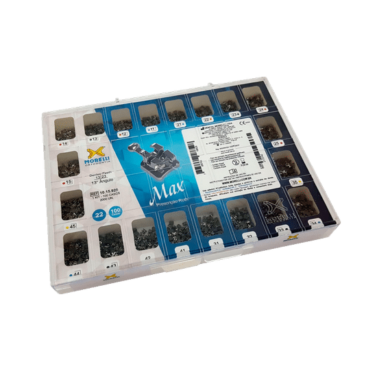 Kit Bracket Roth Max (100 casos) | Morelli