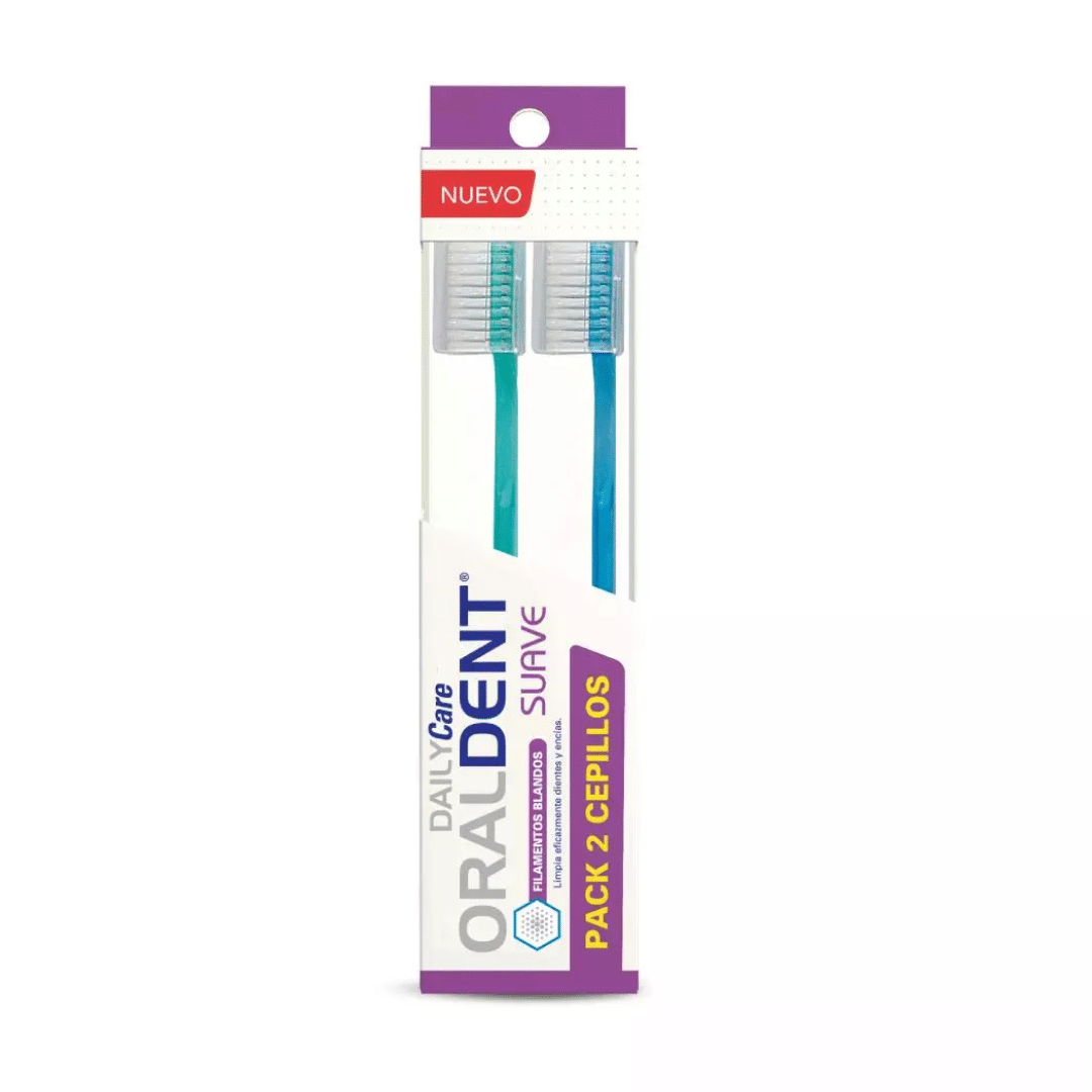 Cepillo dental suave 2un. | Oraldent