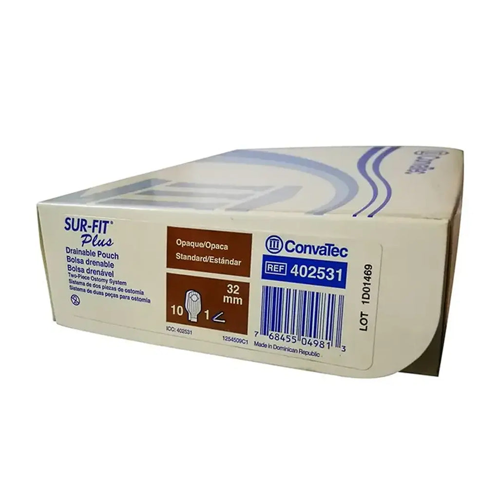 Bolsa Drenable de Colostomía SurFit Plus 32 mm Opaca – Convatec – 402531 3