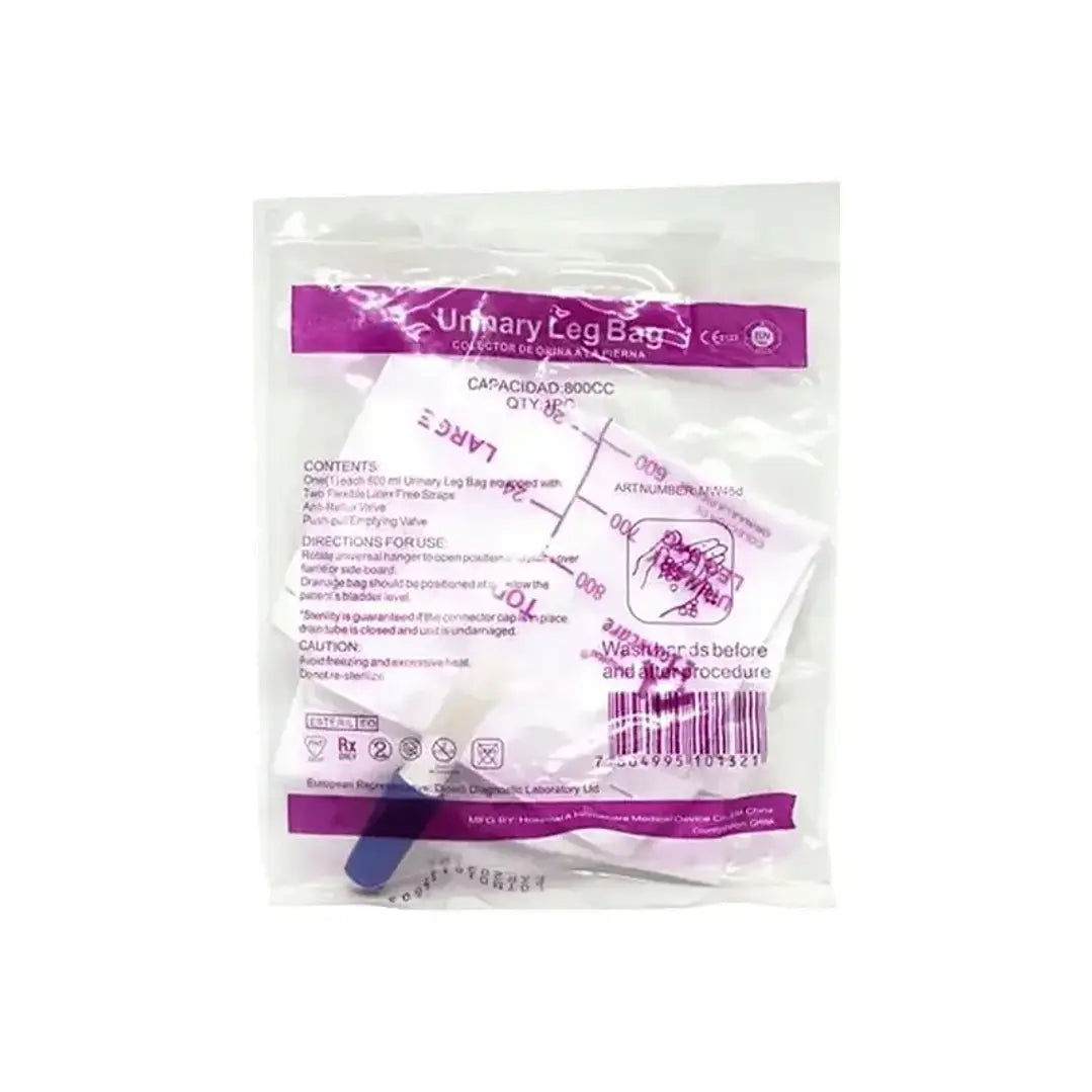 Bolsa Orina de Pierna 800 ml - STRATTO M.D. 2