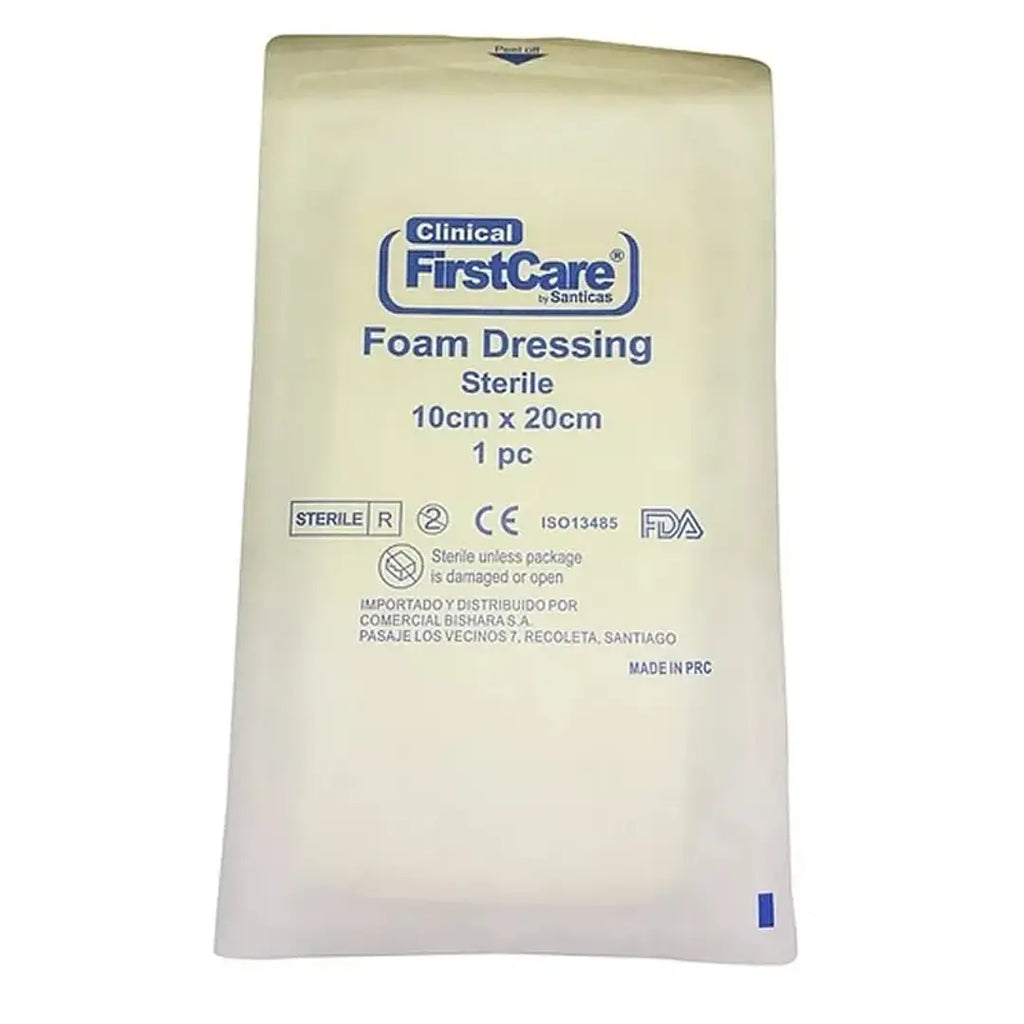 Apósito Espuma Hidrofílica 10x10 y 10x20 cm — Clinical FirstCare 4