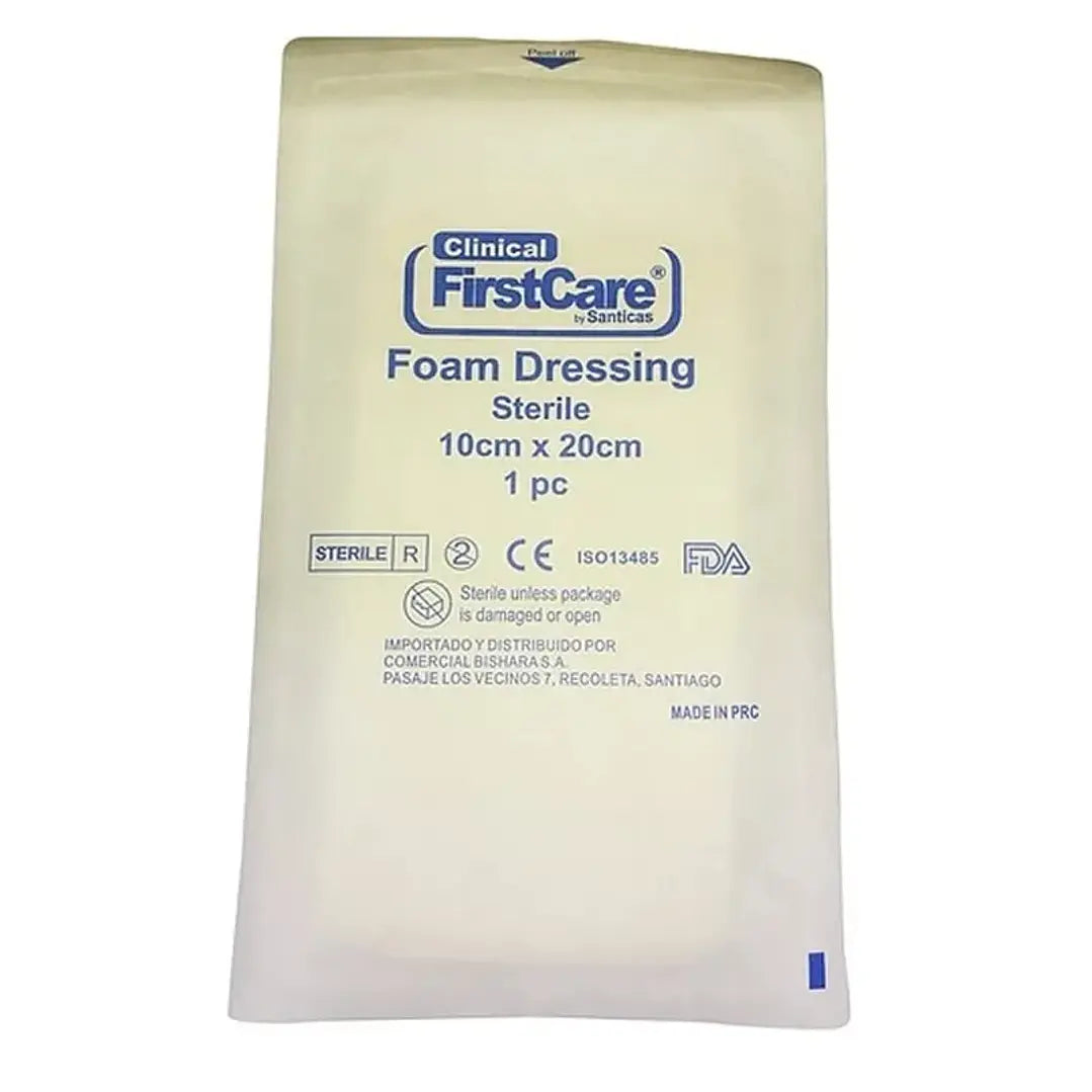Apósito Espuma Hidrofílica 10x10 y 10x20 cm — Clinical FirstCare 4