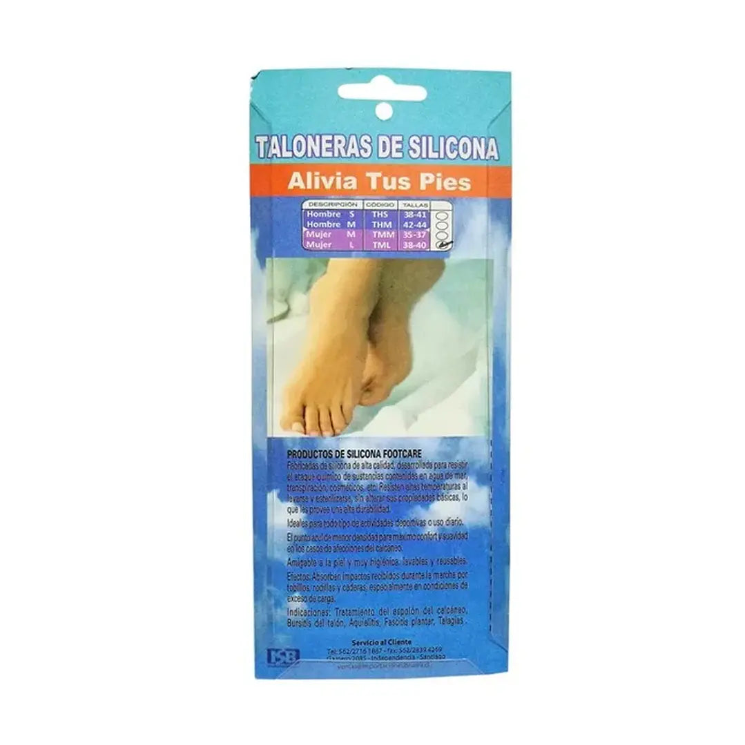 Talonera de Silicona Footcare 4