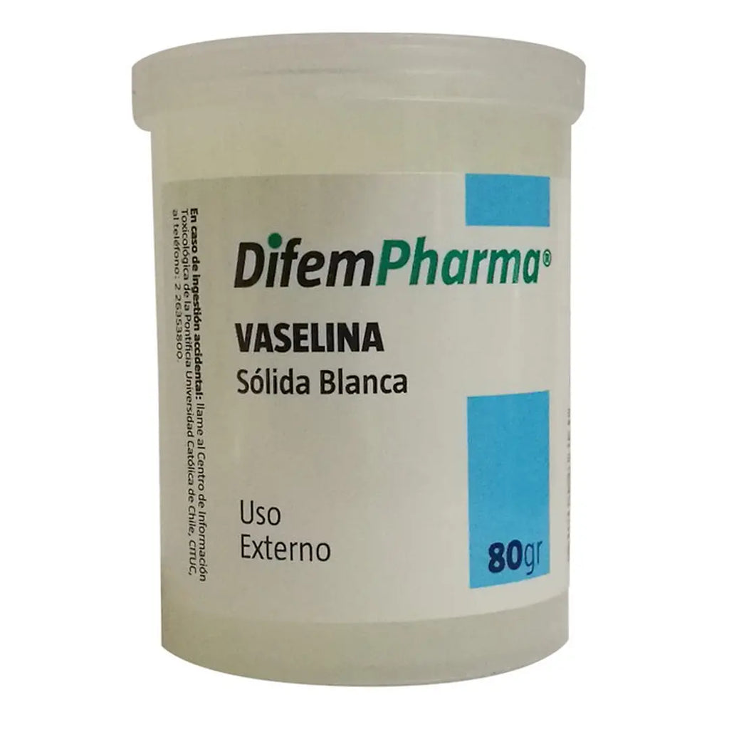 Difempharma Vaselina Sólida Blanca 80grs 3