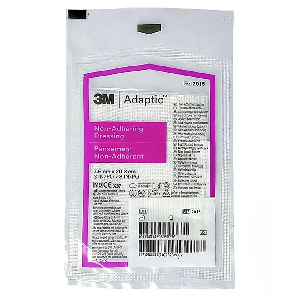 Apósito No Adherente con Petrolato Adaptic — Medidas — 3M / Systagenix 6