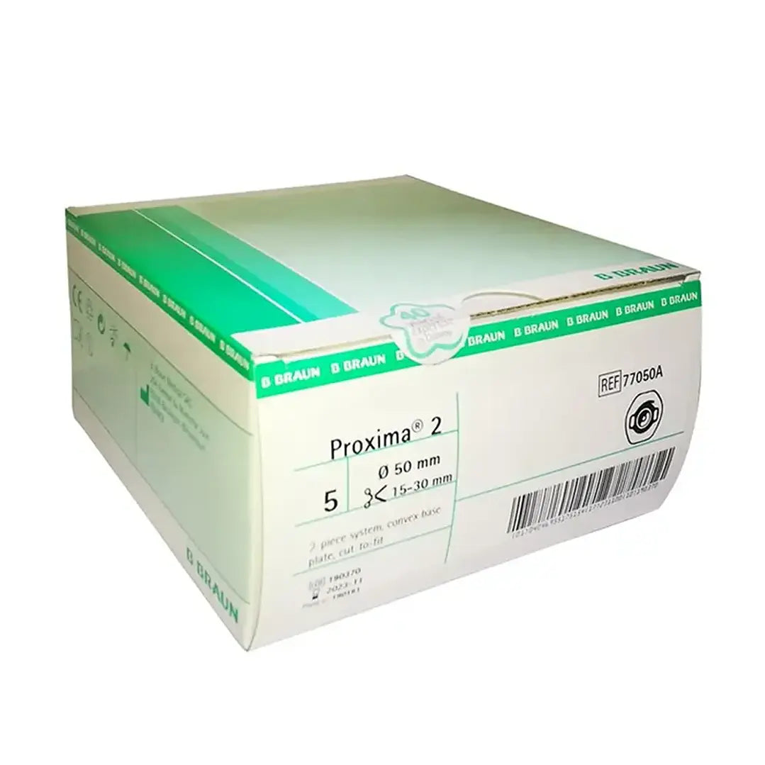 Placa Convexa de Ostomía Proxima 2 50 mm (15-30 mm) – B.Braun – 77050A 2