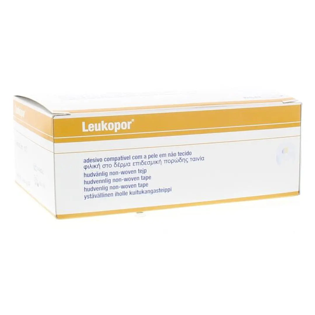 Leukopor — Esparadrapo Hipoalergénico Sin Látex 2,5 cm — BSN (Ref. 02454-00) 2