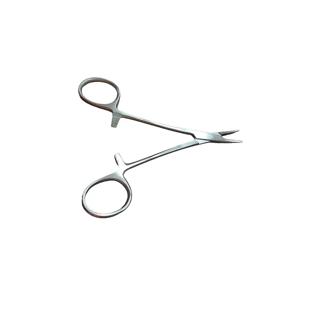 PINZA MICROMOSQUITO CURVA ACERO  3