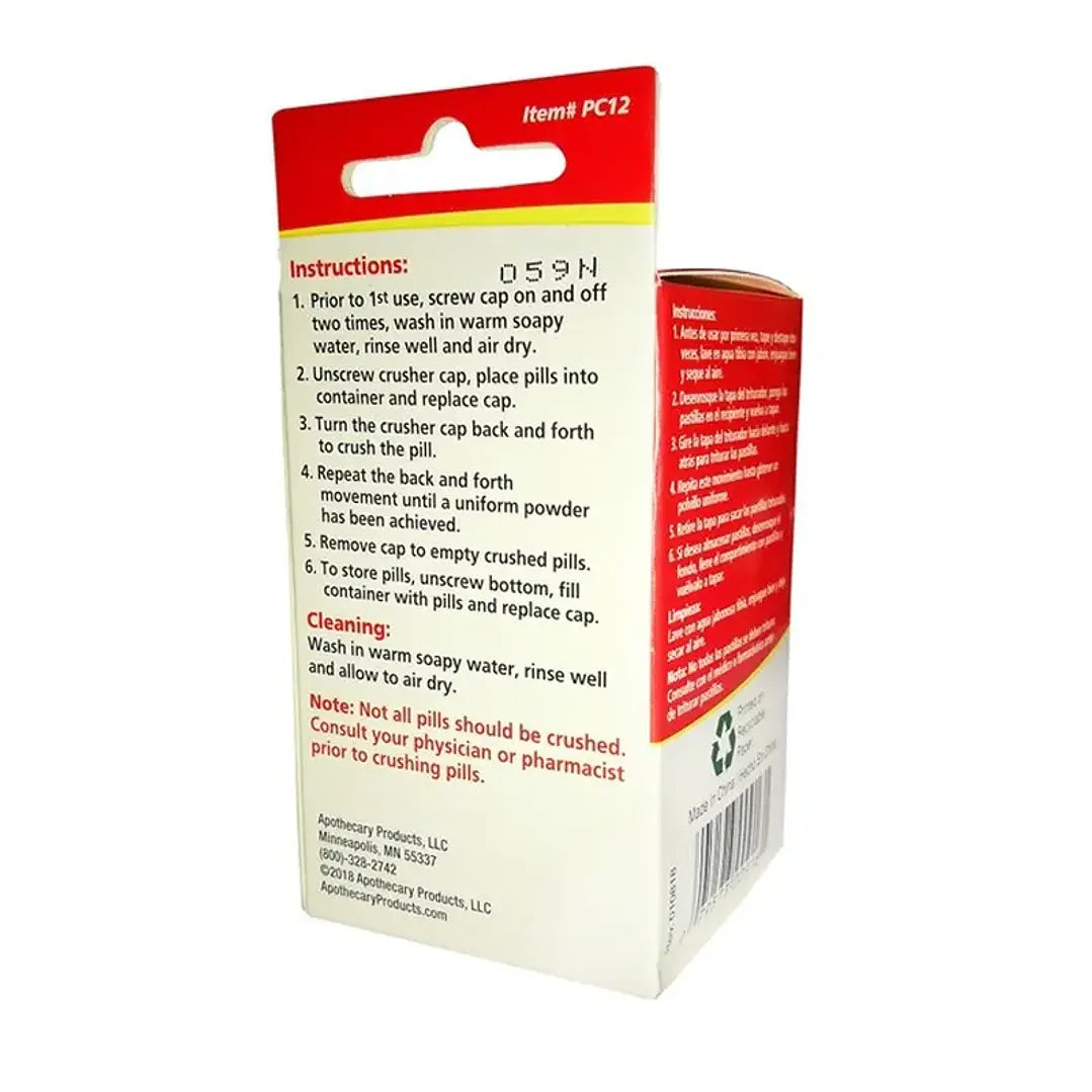 PC12 – Aculife Pill Crusher Container (Trituradora Pastillas) 4