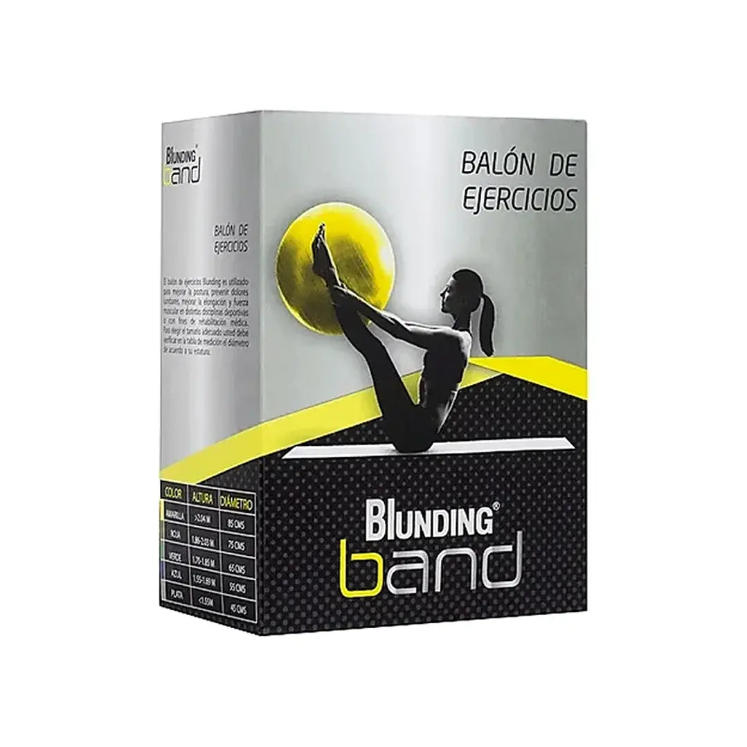 BB-08 - Balón de ejercicio con bombín 75cm - Blunding  2