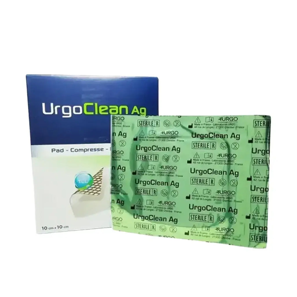 Apósito Desbridante con Plata UrgoClean Ag 10x10 cm – Urgo – 552155 2