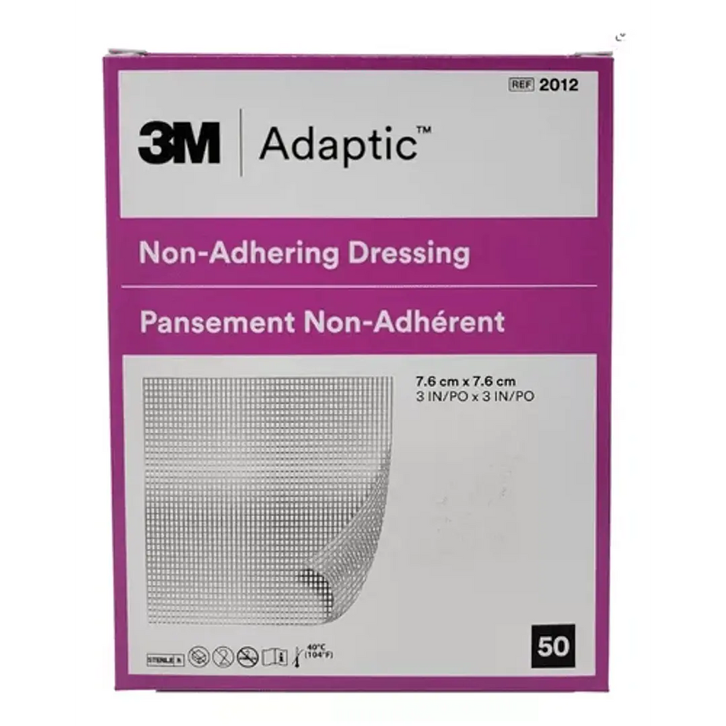 Apósito No Adherente con Petrolato Adaptic — Medidas — 3M / Systagenix 3