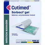 Apósito Antimicrobiano DACC + Hidrogel Cutimed Sorbact Gel 7,5x7,5 cm — BSN (Ref. 72611) 2