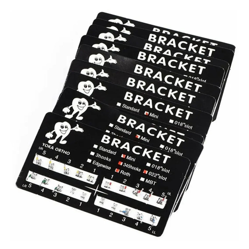 Brackets Mini Roth 0.22 Hook 3-4-5 Calidad Santiago 3