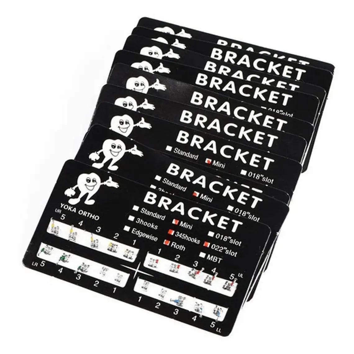 Brackets Mini Roth 0.22 Hook 3-4-5 Calidad Santiago 3