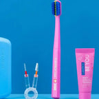 Set Dental Viaje Curaprox Ortodoncia Calidad Suiza Colores 9