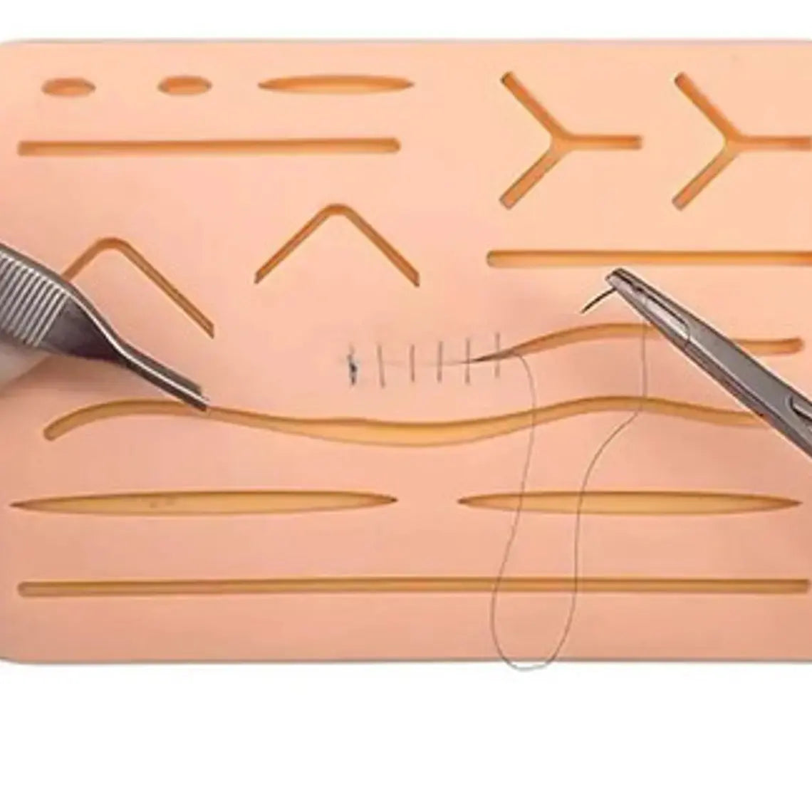 Almohadilla Práctica De Sutura Medicina Dental Lámina Full 2