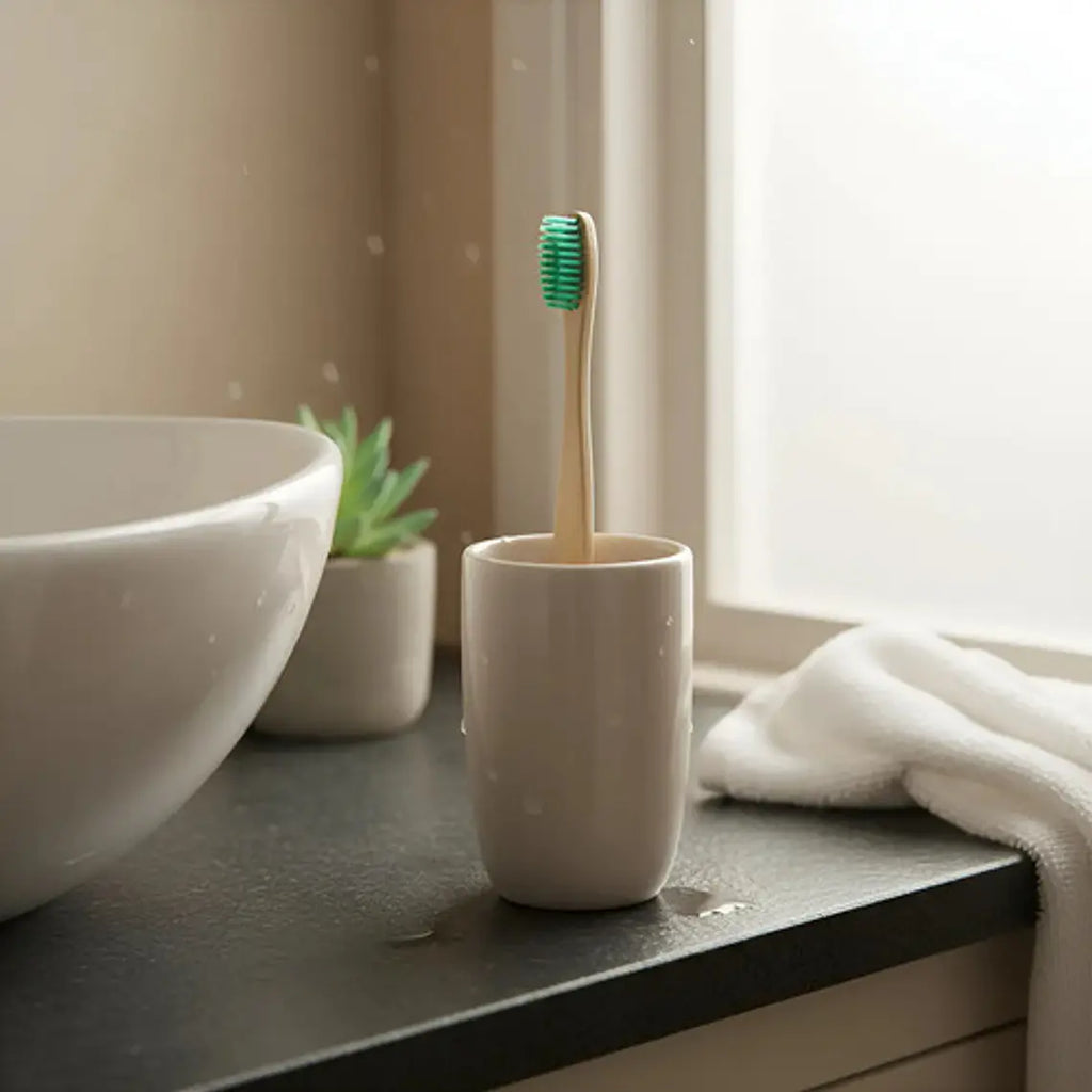 Pack Cepillos De Dientes De Bambú Ecológico 10u Calidad Stgo 3