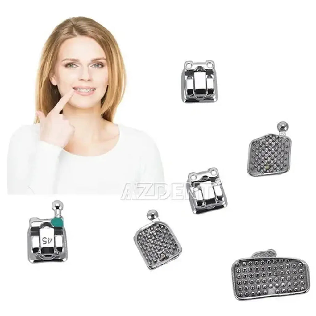 Brackets Autoligantes Metálicos Azdent Originales Santiago 4