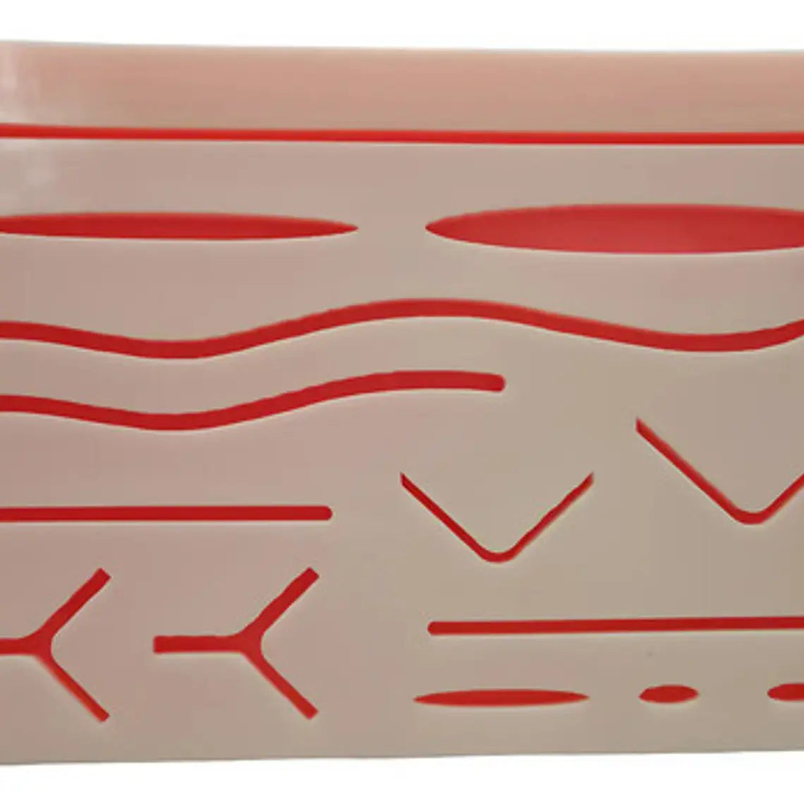 Almohadilla Práctica Sutura Medicina 18x12cm + Grande Caja 2