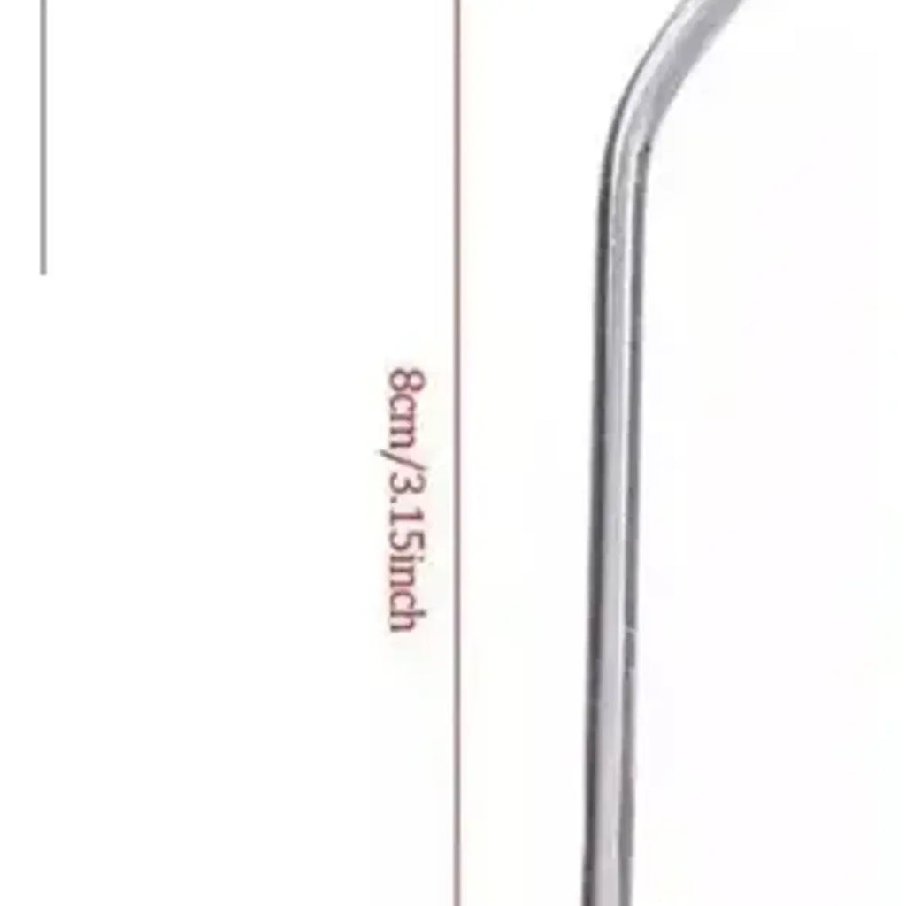 Set 10 Puntas Para Jeringa Triples Dental Autoclavable Acero 3