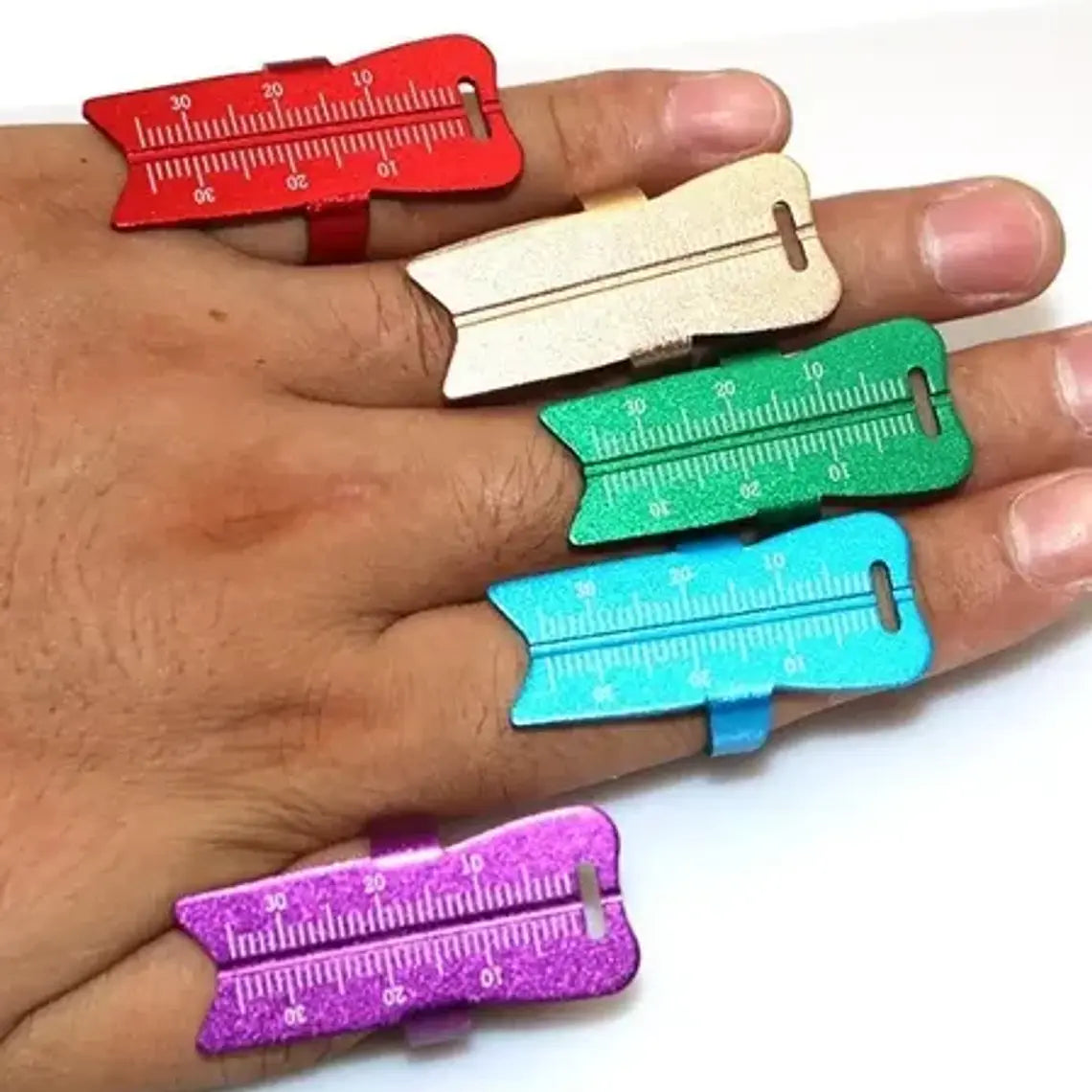 Regla Milimetrada Para Endodoncia Autoclavable Santiago Color Celeste 4