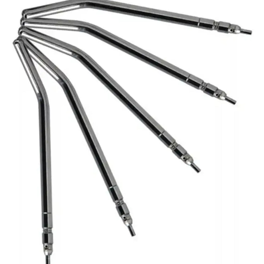 Set 10 Puntas Para Jeringa Triples Dental Autoclavable Acero 2