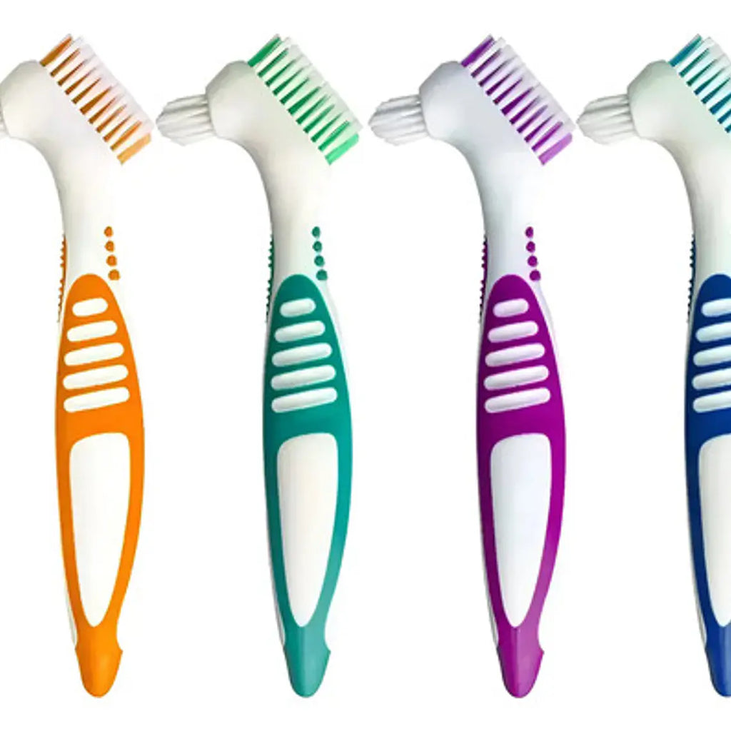 Cepillo Para Prótesis Dental Calidad Pacard Doble 3