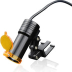 Lupas Binoculares Quirúrgicas 2.5 X 420 Luz Led Maletín Stgo 16