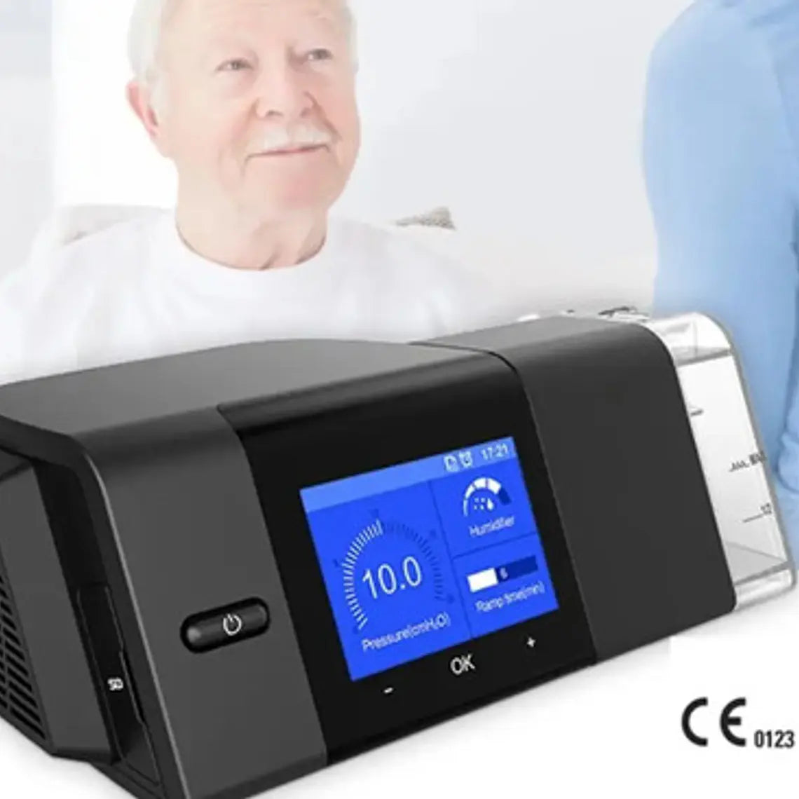 Kit Auto Cpap As100a Con Máscara Y Humidificador Calidad 2