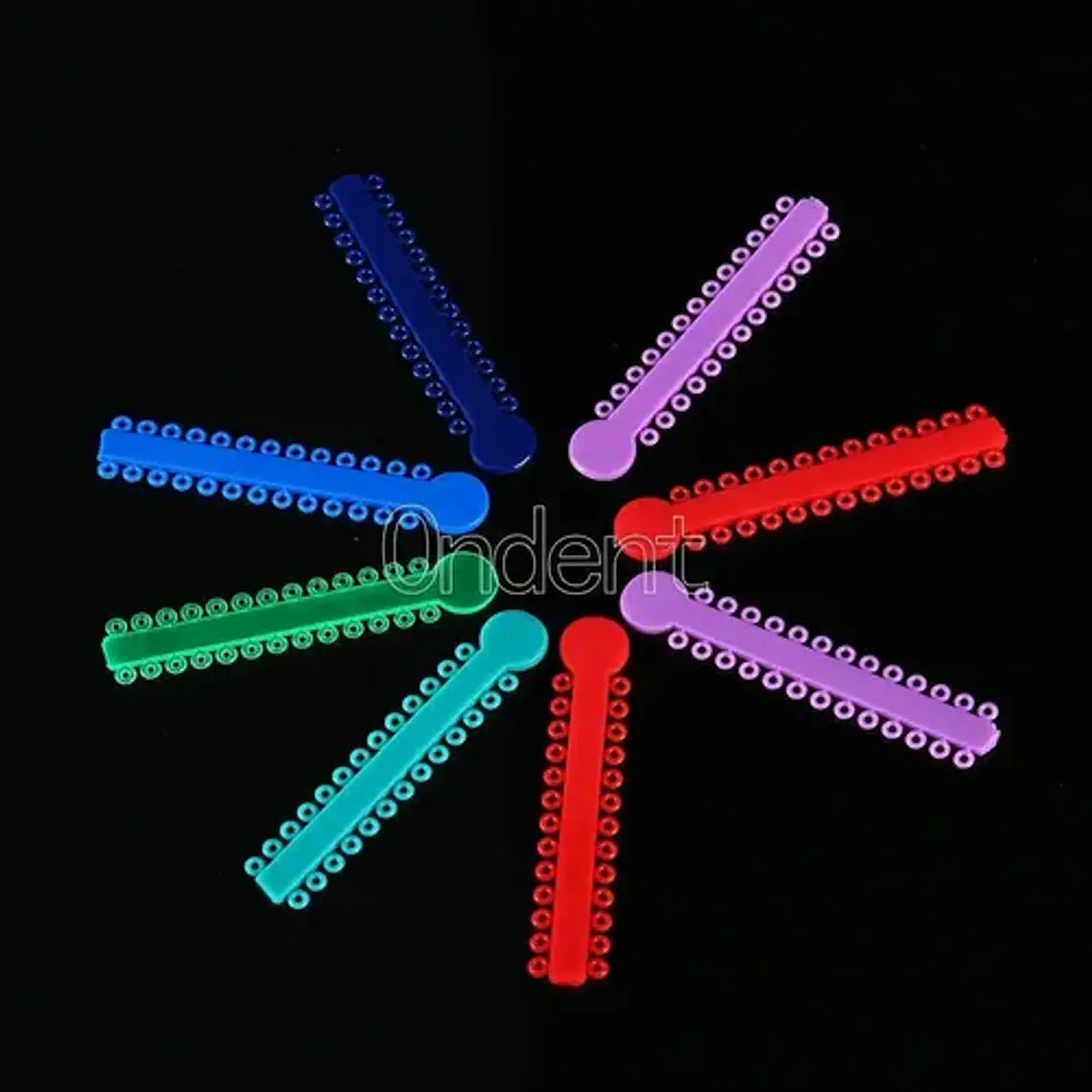 Ligaduras Ortodoncia Elásticos Multicolores Las Más Lindas 9