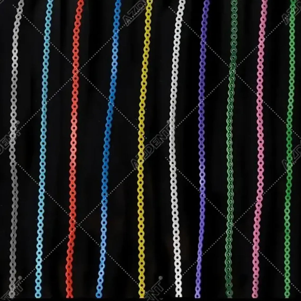 Set De Cadenetas De Poder Colores Cadena Ortodoncia Santiago 11