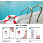 Set Tiras De Medición Ph Piscinas Dureza Cloro Total Y Libre 2