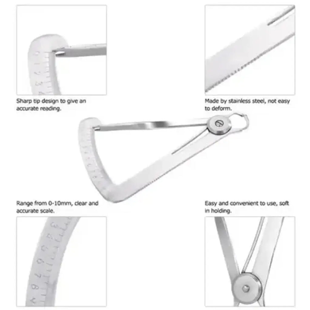 Calibrador De Metales Dental Acero Inoxidable Santiago 3