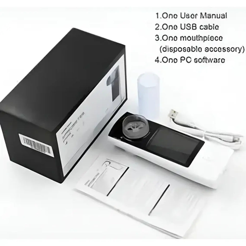 Espirómetro Contec Bluetooth Batería Recargable Sp80b 3