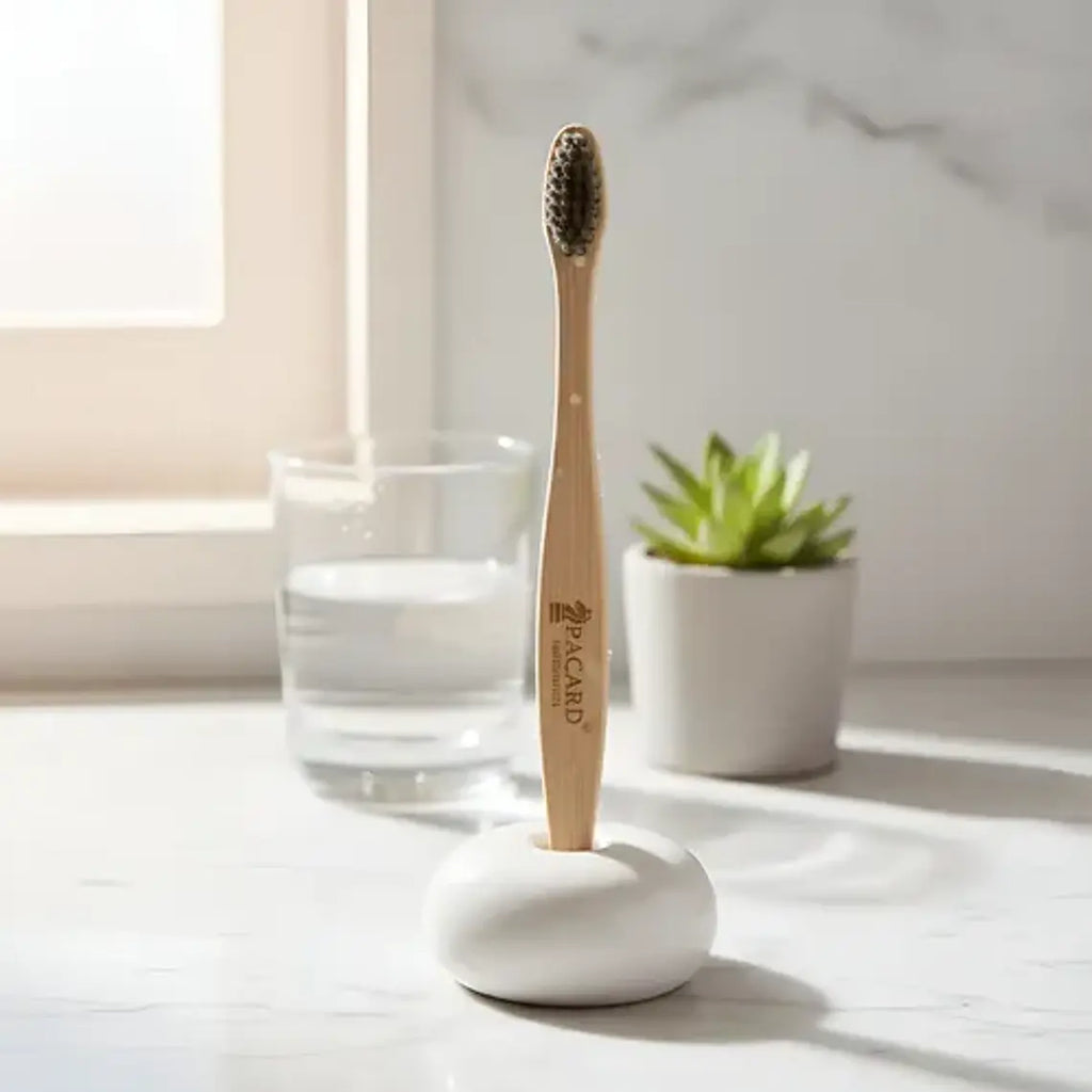 Pack Cepillos De Dientes De Bambú Ecológico 10u Calidad Stgo 10
