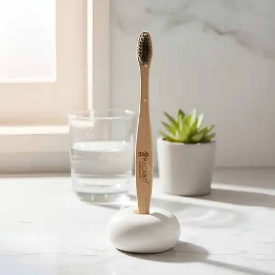 Pack Cepillos De Dientes De Bambú Ecológico 10u Calidad Stgo 10
