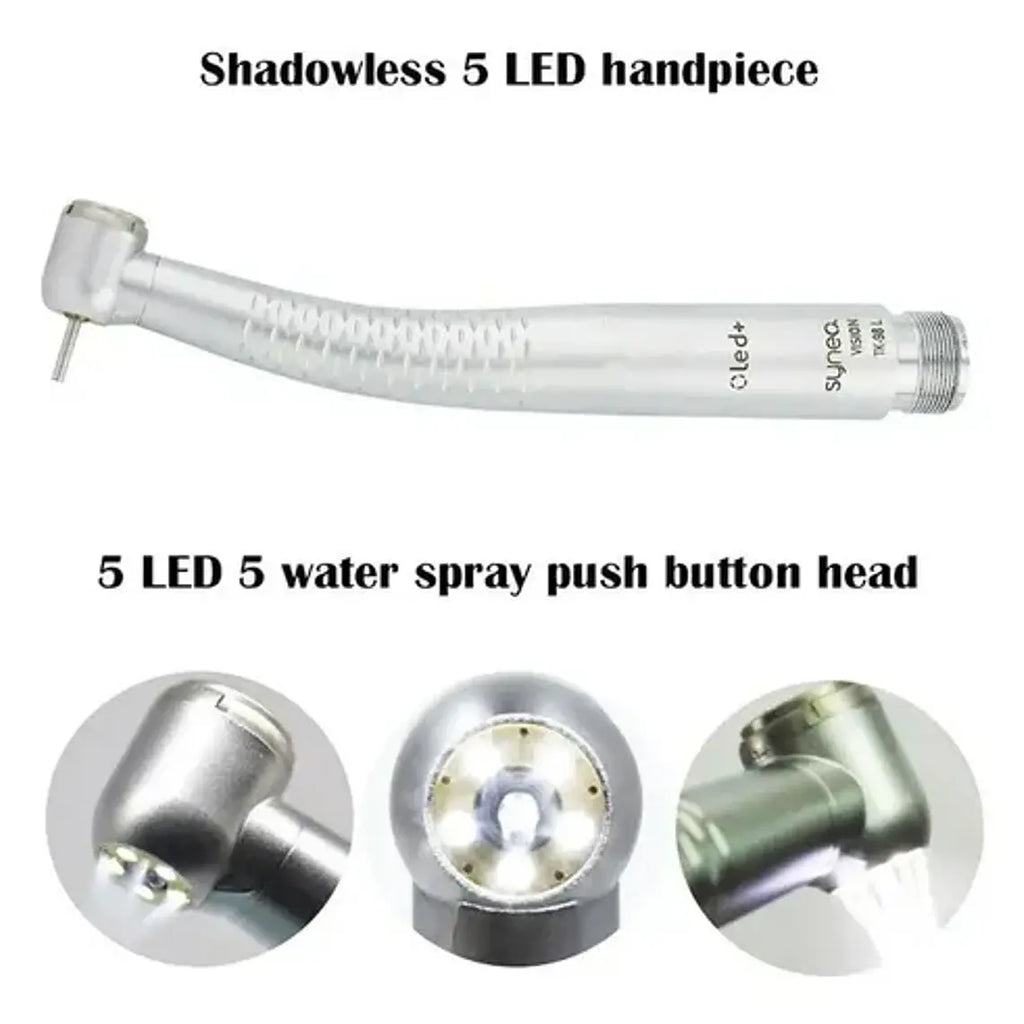 Turbina W&h Led En Cabezal Odontología Push Alt. La Mejor! 3