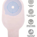 10x Bolsa Colostomía Drenable Con Filtro Anti Olor Y Gases 4