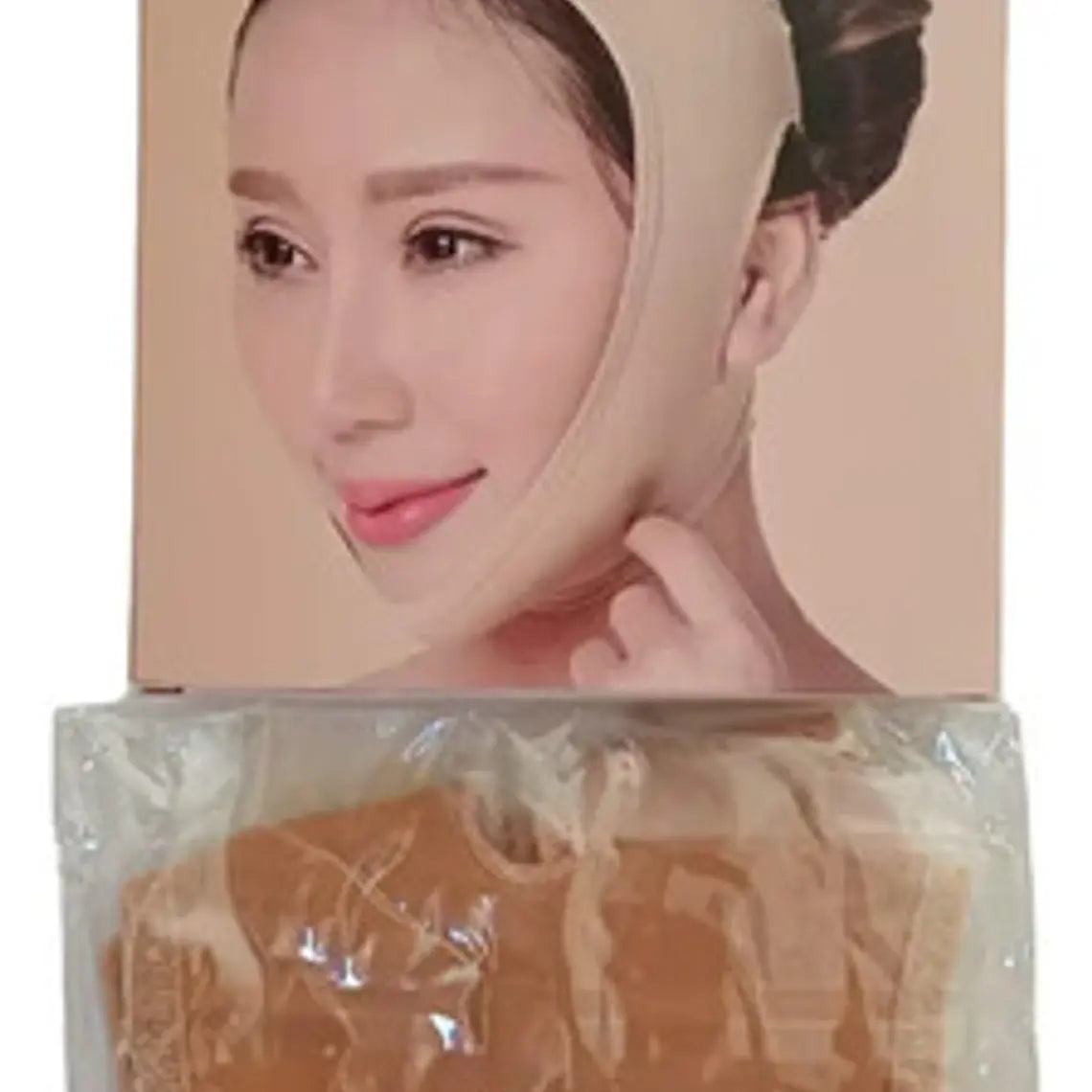 Mentonera Faja Facial Papada Rostro Medidas Flex Recibe Hoy Color Beige Talla M 4