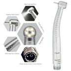 Turbina W&h Led En Cabezal Odontología Push Alt. La Mejor! 10