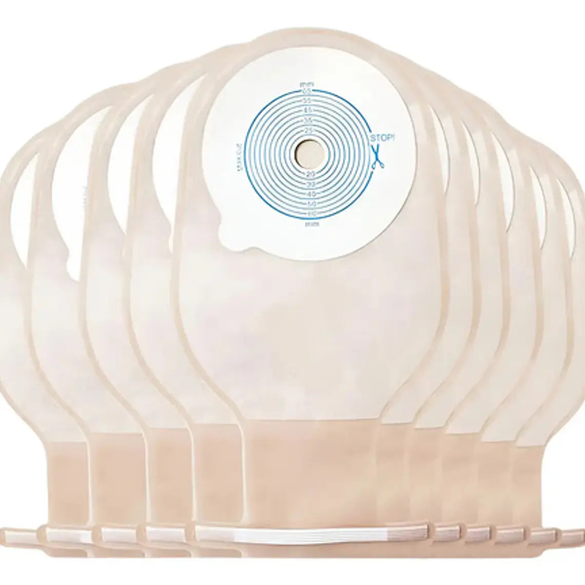 10x Bolsa Colostomía Drenable Con Filtro Anti Olor Y Gases 2