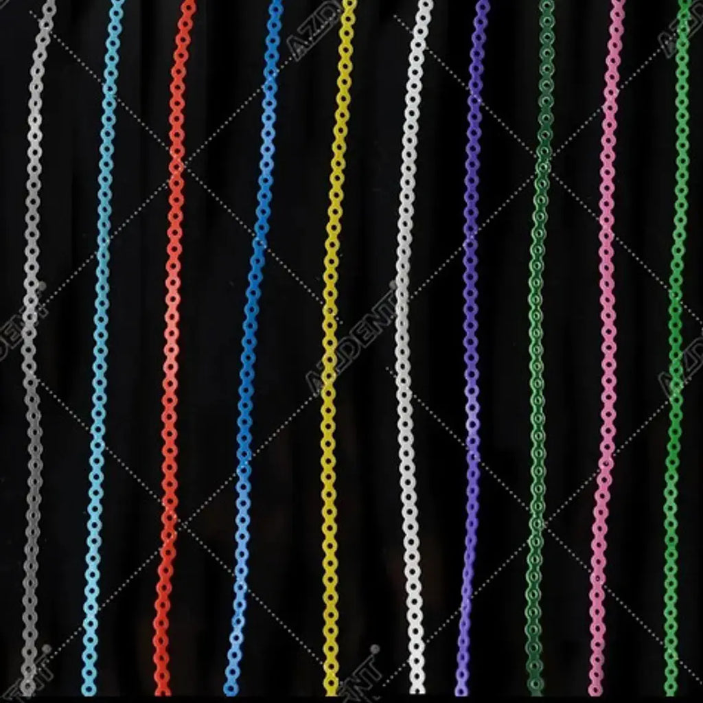 Set De Cadenetas De Poder Colores Cadena Ortodoncia Santiago 4