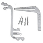 Reglas De Medición Para Implantes Dentales Guía Set Santiago 5