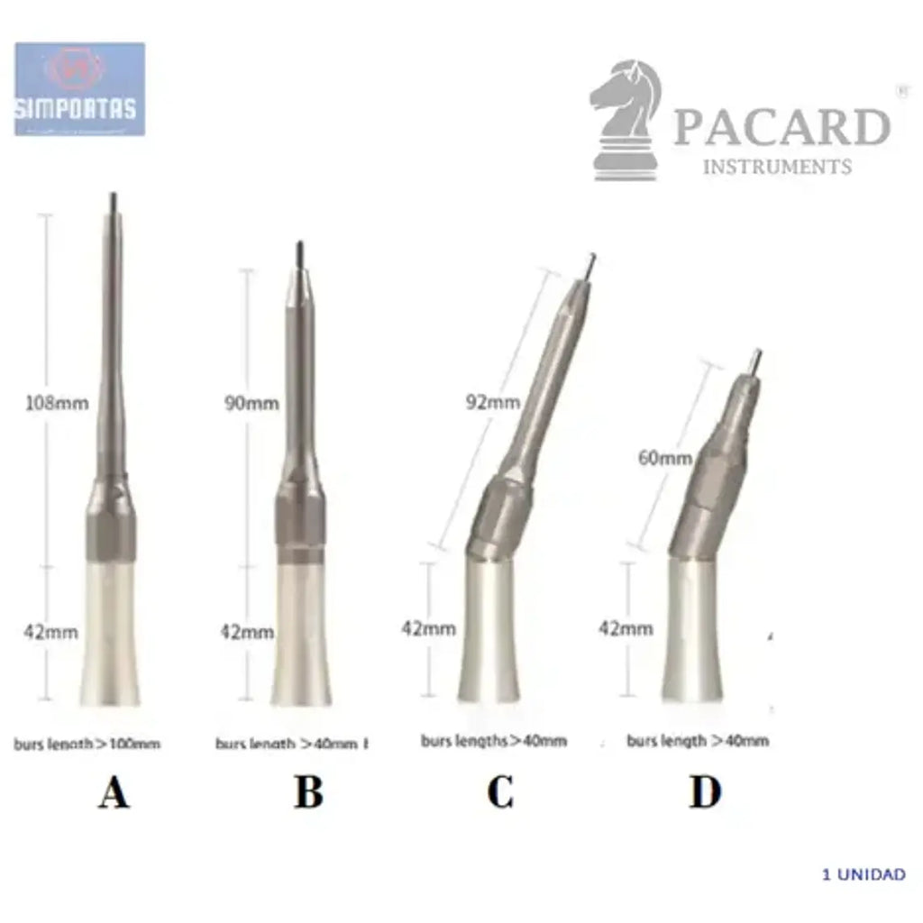 Pieza De Mano Quirúrgica Dental Implante Original Pacard 15