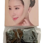 Mentonera Faja Facial Papada Rostro Medidas Full Color Negro Talla S 3