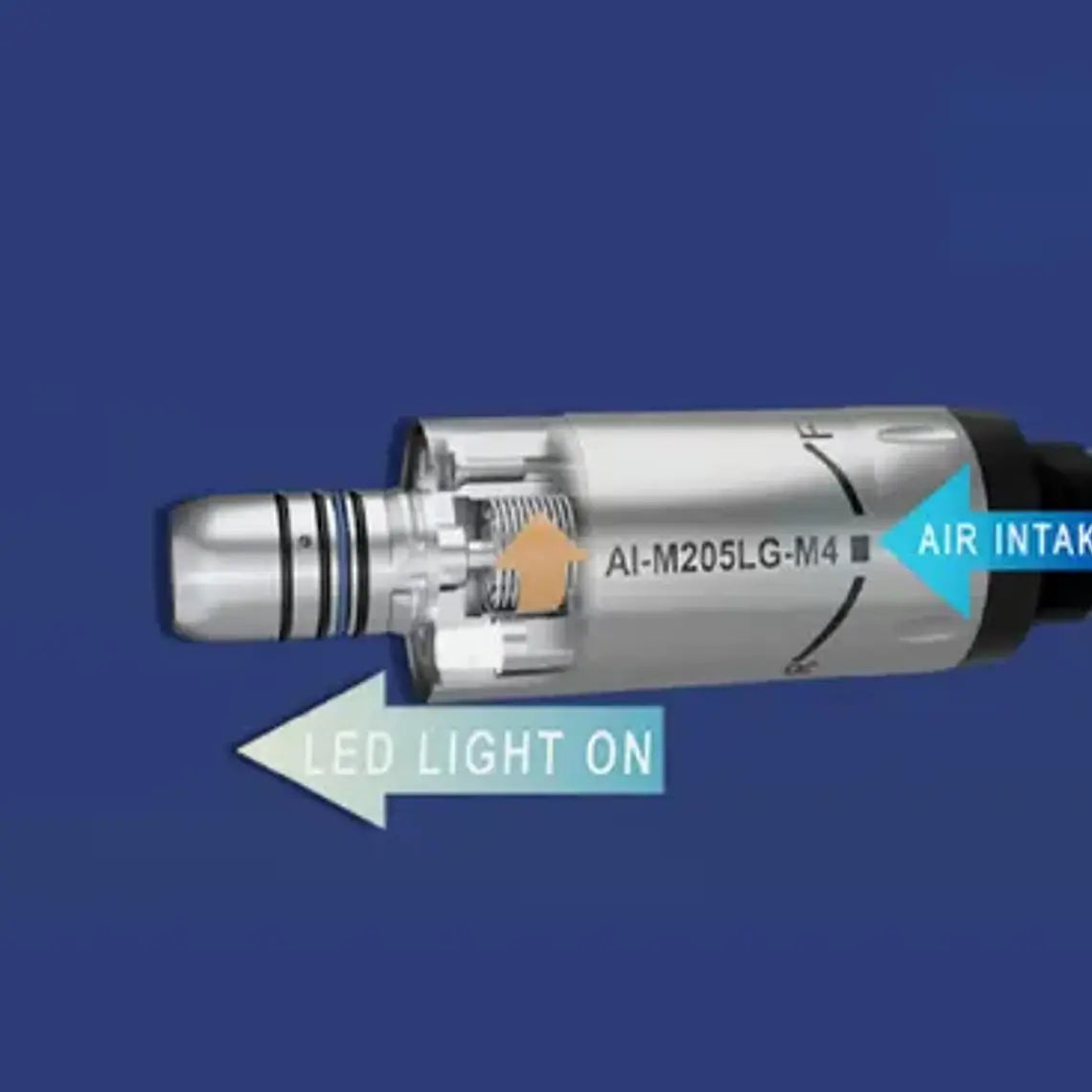 Micromotor Dental Único Led Autogenerado Calidad Low Speed 5