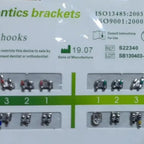 3 X Brackets Ortodoncia Metálicos Roth Mbt Slot 022 Santiago 3